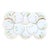 Gold Rimmed Wildflower Plates- Set of 12 For Sale
