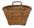 Excellent Smaller 10 Inch Size Antique American Hand Woven Ash Splint Berry Basket With Nice Patina - Late 19th Century For Sale - Image 15 of 18