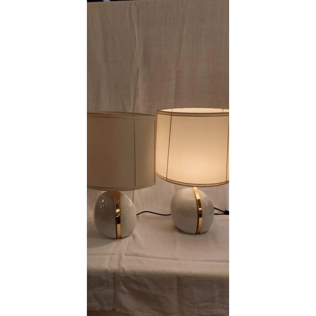 1980s Vintage Table Lamps from Lumi Milano, Set of 2 For Sale - Image 5 of 6