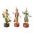 1970s Lee Menichetti Thailand Dance Costumed Sculptures- Set of 3 For Sale - Image 13 of 13