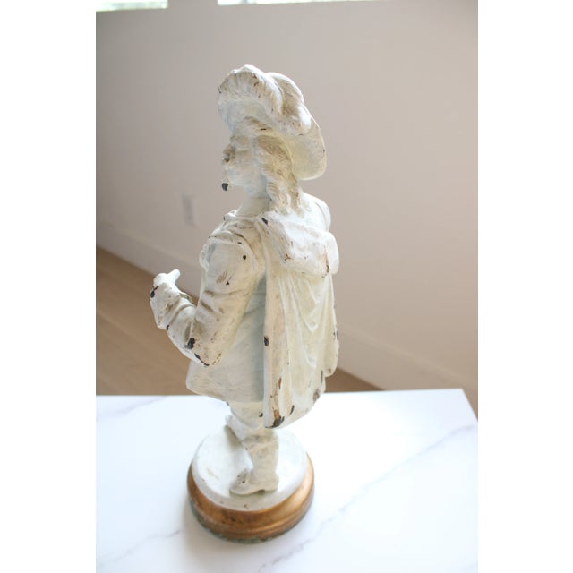 Late 19thC. English Renaissance Regency Gentleman/Cast Iron For Sale In Los Angeles - Image 6 of 7