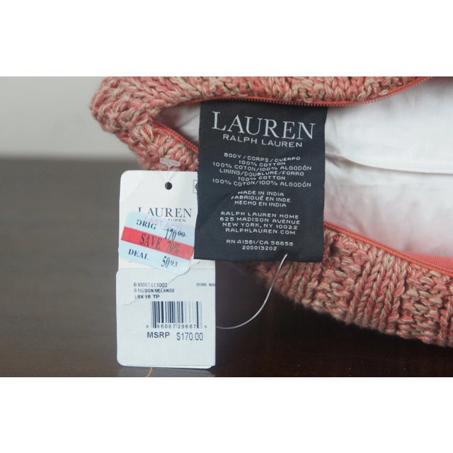 Ralph lauren pillow rn 41381 ca 56658 sales