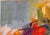 Abstract Vintage Mid to Late 20th Century Original Abstract Painting by Illegible Signature For Sale - Image 3 of 12