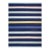 Hampton Flatweave Blue Area Rug- 7' 9" X 9' 9" For Sale