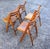 Wood Vintage Folding Wooden Chairs, 1970s, Set of 4 For Sale - Image 7 of 11