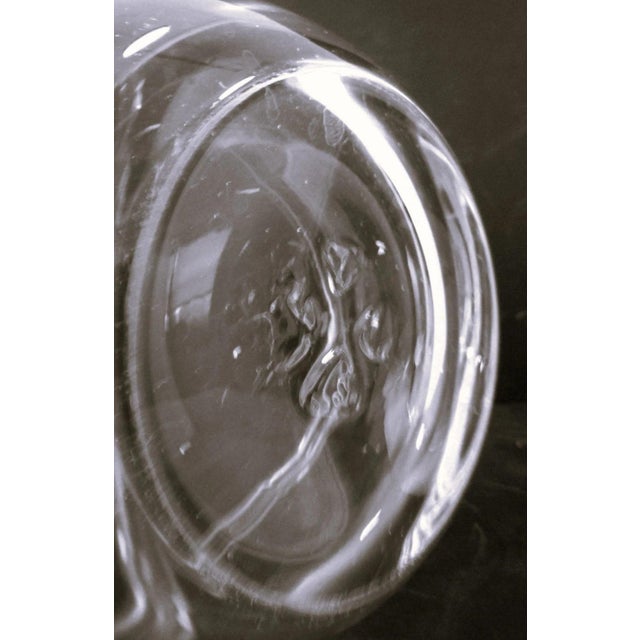 Simon Pearce Hand Blown Glass Barre Oval Bowls Set of 4 For Sale - Image 11 of 16