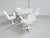 Space Age the Cherry Chairs and Expandable Tulip Table by Luigi Colani for Lusch & Co, 1970s, Set of 5 For Sale - Image 11 of 18