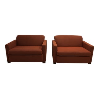 Art Deco Ruhlmann Style Armchairs - a Pair For Sale