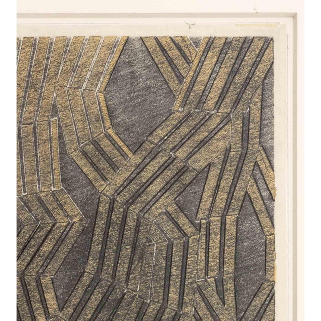 Op Art Joseph Lawrence Gardella Op Art Study Mixed Media For Sale - Image 3 of 9