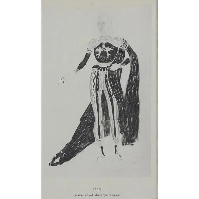 Set X 6 Romeo & Juliet Lady Capulet C1936 Theatrical Costume Plates by Oliver Messel Provenance: The Susie Hilfiger Collection For Sale - Image 10 of 16