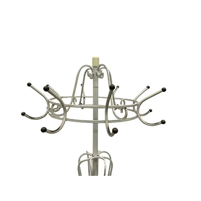 Hallway Coat Stand with Rotating Top, 1960s For Sale - Image 3 of 8
