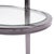 Metal Oval Stainless Steel Drink Table For Sale - Image 7 of 9
