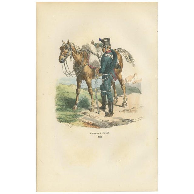 Chasseur À Cheval, 1843, Paper For Sale - Image 10 of 10