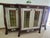 Wood Diane Ross Signed Rustic Breakfront Credenza-Reclaimed Oak & Fused Glass Art For Sale - Image 7 of 18