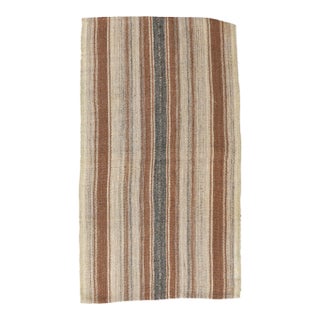 Vintage Small Decorative Kilim Rug - 2`7″ X 4`7″ For Sale