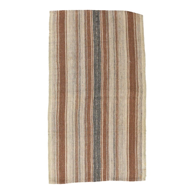 Vintage Small Decorative Kilim Rug - 2`7″ X 4`7″ For Sale