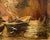 River Landscape Oil Painting, Ukrainian Soviet Art (1994) 43-53 For Sale - Image 6 of 6