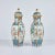 Pair of Early 20th Century Chinese Six Sided Covered Porcelain Vases For Sale - Image 4 of 10