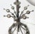 Silver Postmodern Silvered and Aged Metal Table Lamps - A Pair For Sale - Image 8 of 10
