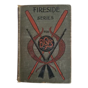 1856 Fireside Series for Boys Hardcover Linen Book