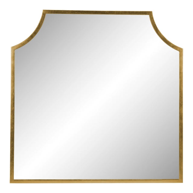 Barker Gold Wall Mirror Chairish