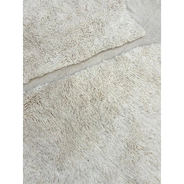 Textile Modern Oversized Moroccan Hand-Knotted Wool Rug For Sale - Image 7 of 9