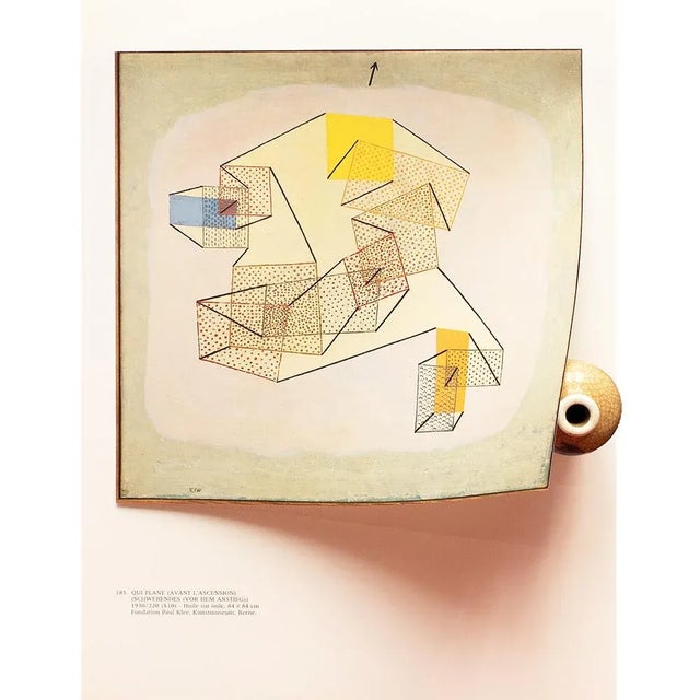 Paul Klee 1989 After Paul Klee "Who Soars (Before Ascension)", Full-Color Print From France For Sale - Image 4 of 8