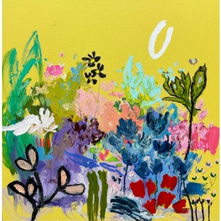 AK Hardeman Abstract Original Mixed-Media Painting "Some Day Ago" For Sale