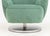 Vladimir Kagan Barrel Swivel Chair and Ottoman For Sale In New York - Image 6 of 13
