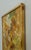 Late 20th Century Mid-Century Modern Abstract Floral Mixed Media Collage Painting by Sylvia Knopping — Framed For Sale In Providence - Image 6 of 9