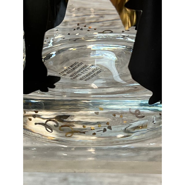 Late 20th Century Krosno Penguin Glasses, Set of 4 For Sale - Image 9 of 9