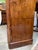 Chestnut 19th Century English Burl Walnut Wardrobe in Louis Philippe Style With Rare Marquetry For Sale - Image 8 of 12