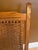 Antique Oak Rocking Chair With Woven Splint Seat and Back For Sale - Image 13 of 16