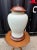 Late 20th Century Pair of Wood and Heavy Plastic Urns For Sale - Image 5 of 5