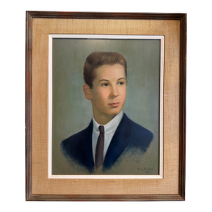 Portrait of a Young Man Original Painting