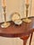 Art Nouveau Vintage Noritake No. 175 “Christmas Ball” Hand-Painted Condiment Bowl With Ladle, Japan c.1911–1940 For Sale - Image 3 of 8