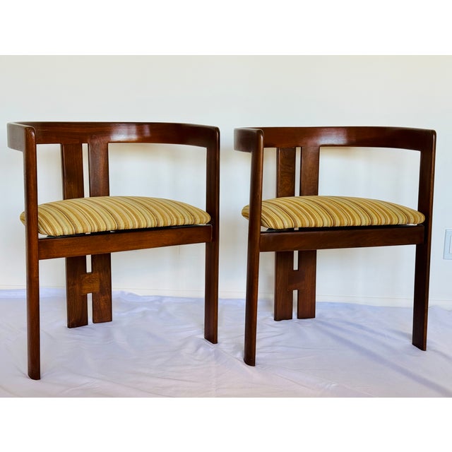 Mid-Century Modern 1960’s Pigreco Chairs Attributed to Tobia Scarpa for Gavina - A Pair For Sale - Image 3 of 18