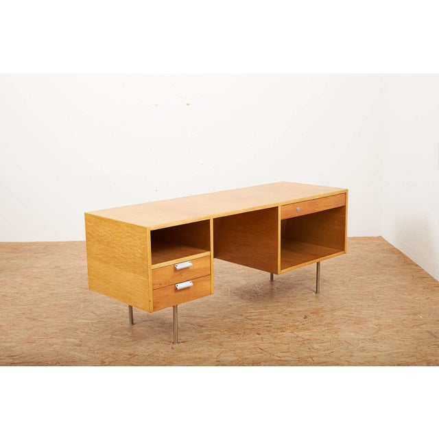 Desk with Round Tube Legs by Erika Schläpfer, 1956 For Sale - Image 9 of 14