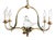 Hollywood Regency Florentine Murano Glass Chandelier with Bird, Italy, 1970s For Sale