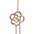 Early 21st Century 18K Rose Gold 1/2 Cttw Diamond and Freshwater Pearl Double Strand Station Necklace For Sale - Image 5 of 6