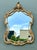 Gold Vintage Rococo Style Gold Frame Mirror For Sale - Image 8 of 12