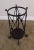 Aesthetic Antique Hand Wrought Iron Umbrella Stand For Sale - Image 4 of 13