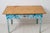 Antique Swedish Blue and White Side Table For Sale - Image 11 of 14