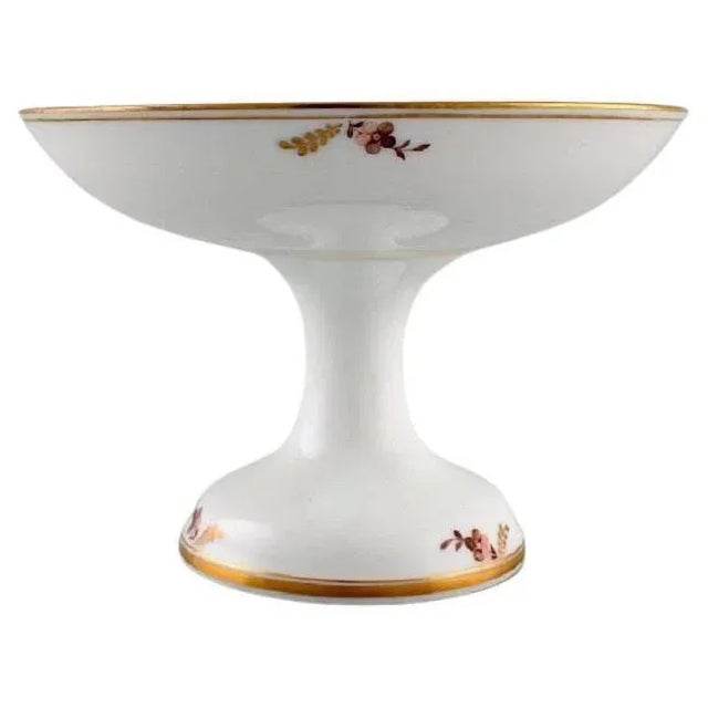 Ceramic Golden Compote in Porcelain from Royal Copenhagen For Sale - Image 7 of 7