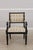 1990s Hickory Chair Upholstered Armchair & Ottoman For Sale - Image 5 of 18