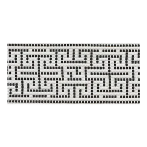 Schumacher Maze Tape Indoor & Outdoor in Black