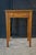 Antique Early American Sheraton Style Oak Farmhouse Side Work Table W/ Drawer For Sale - Image 4 of 15
