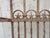 Metal Antique Victorian Iron Gate Window Garden Fence Architectural Salvage Door #710 For Sale - Image 7 of 9