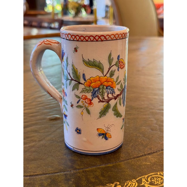 Traditional Mid 19th Century Delft Mug For Sale - Image 3 of 4