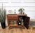 Italian Art Deco Walnut Dry Bar Cocktail Cabinet, 1960s For Sale - Image 3 of 10